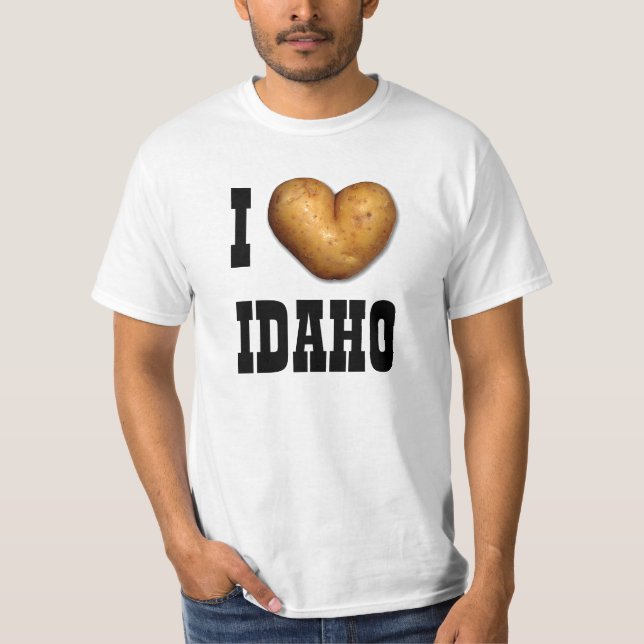 Camiseta I corazón Idaho (Anverso)