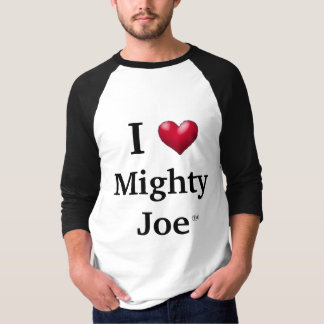 Camiseta I corazón Joe poderoso