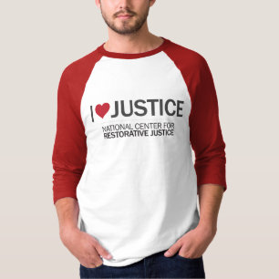 Camiseta I (corazón) Justicia