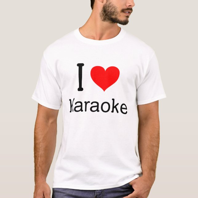 Camiseta I (corazón) Karaoke (Anverso)