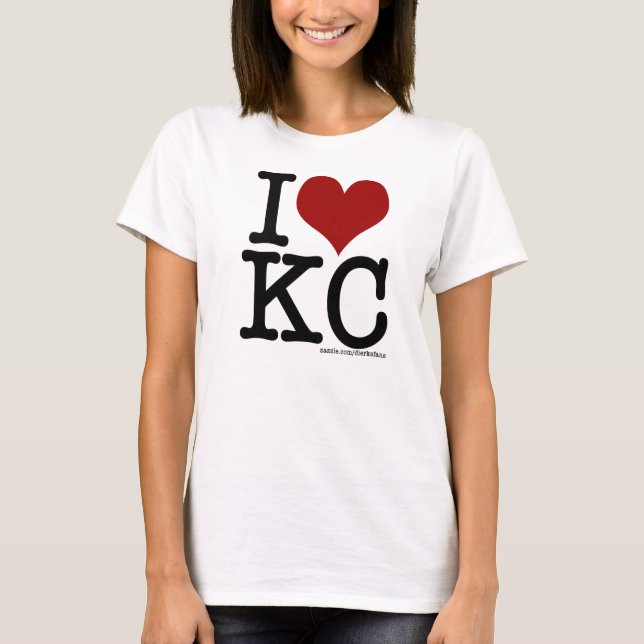 Camiseta I corazón kc (Anverso)