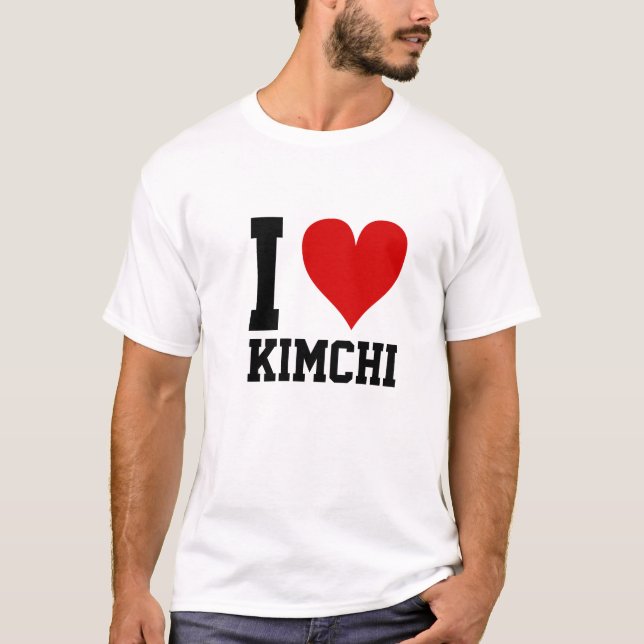Camiseta I [corazón] Kimchi (Anverso)