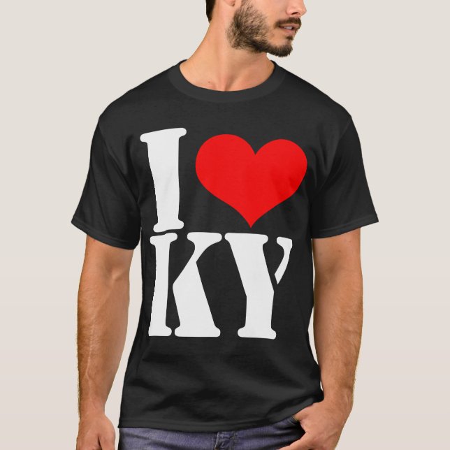 Camiseta I corazón KY (Anverso)