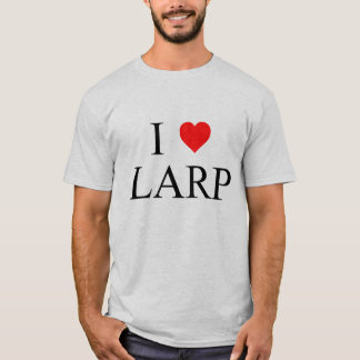 Camiseta I corazón LARP