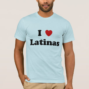 Camiseta I corazón Latinas