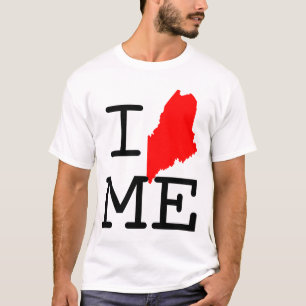 Camiseta I corazón Maine T