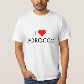 Camiseta i corazón Marruecos