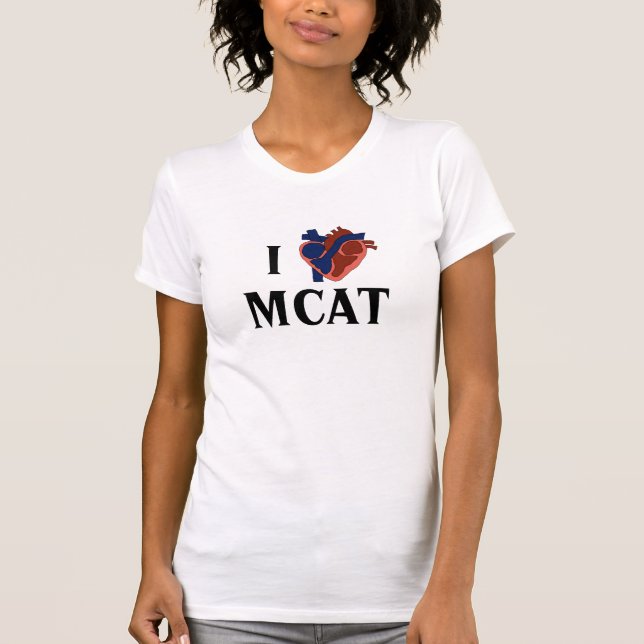 Camiseta I corazón MCAT (Anverso)