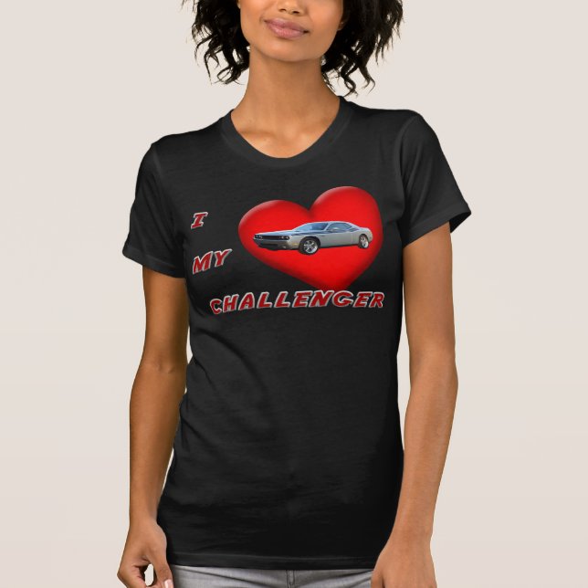 Camiseta I corazón mi desafiador (Anverso)