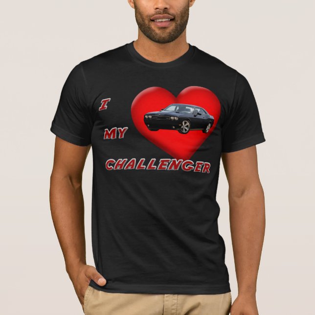 Camiseta I corazón mi desafiador (Anverso)
