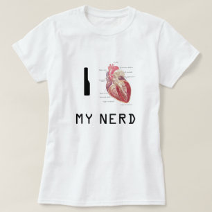 Camiseta I corazón mi empollón