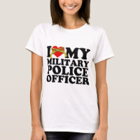 I "corazón" mi oficial de policía militar