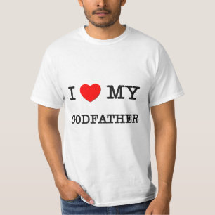 Camiseta I corazón mi PADRINO