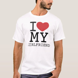 Camiseta I CORAZÓN MI personalizable de la NOVIA