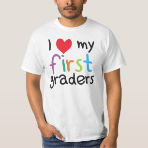 Camiseta I corazón mi primer amor del profesor de los