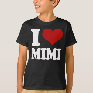 Camiseta I corazón Mimi