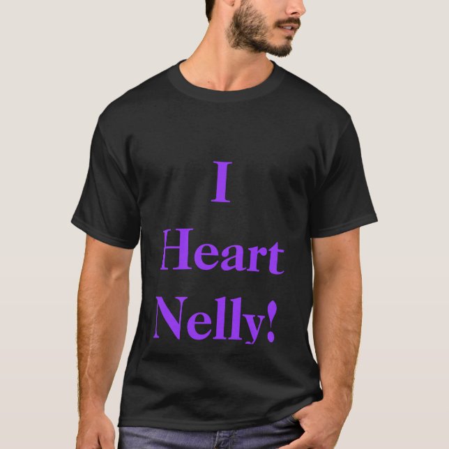 Camiseta ¡I corazón Nelly! (Anverso)