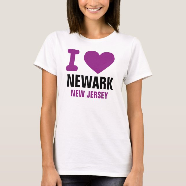 Camiseta I corazón Newark (Anverso)