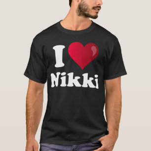 Camiseta I corazón Nikki (Haley)