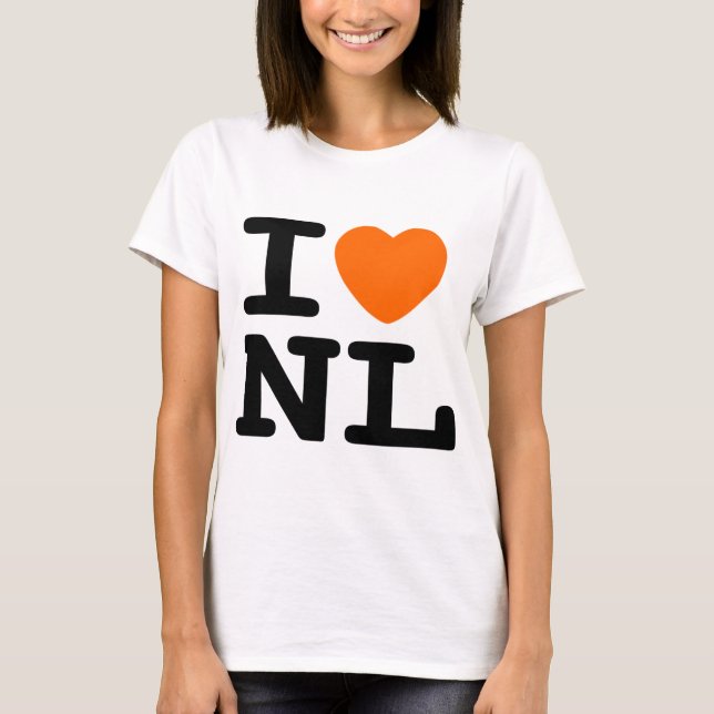 Camiseta I corazón NL (Anverso)