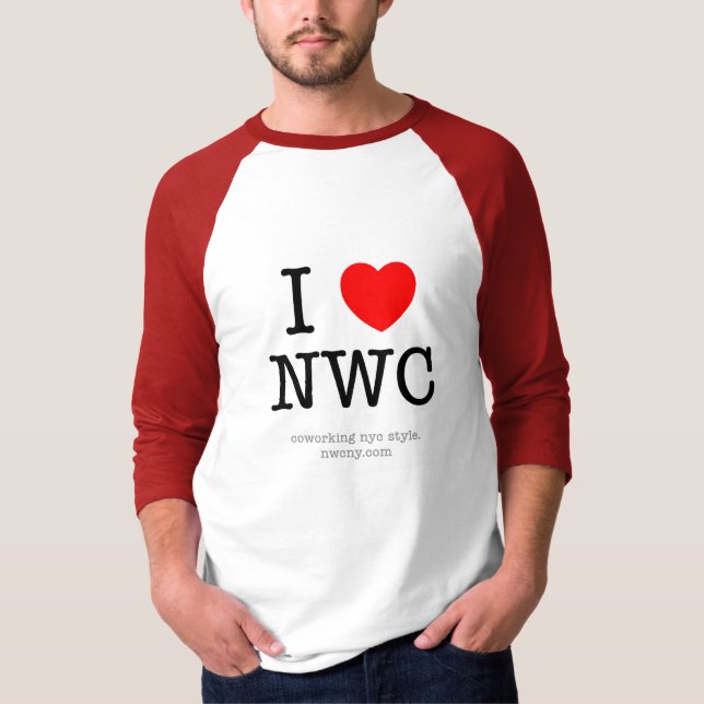 Camiseta I corazón NWC - rojo (Anverso)