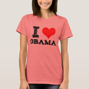 Camiseta I corazón Obama