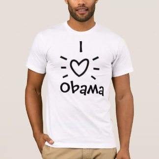 CAMISETA ¡I "CORAZÓN" OBAMA!