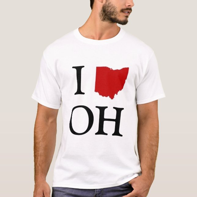 Camiseta i corazón Ohio (Anverso)