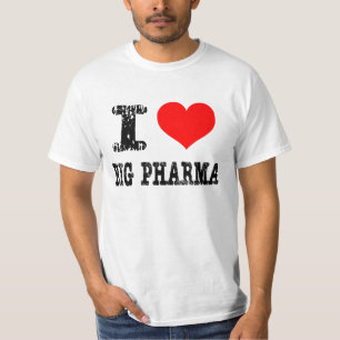 Camiseta I corazón Pharma grande