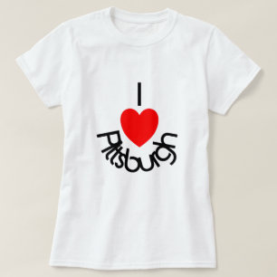 Camiseta I corazón Pittsburgh