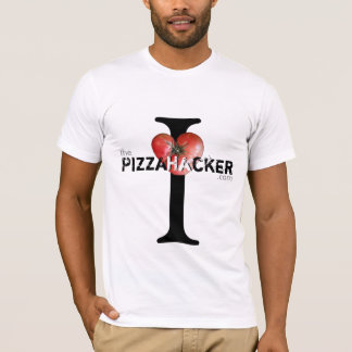 Camiseta ¿I corazón PizzaHacker/quesos?