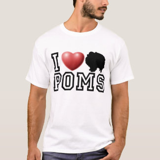 Camiseta I corazón Poms