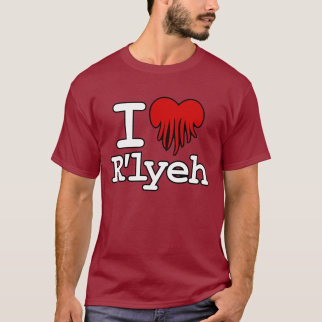 Camiseta I corazón R'lyeh (Anverso)