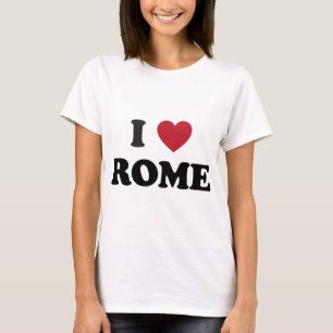 Camiseta I corazón Roma Italia