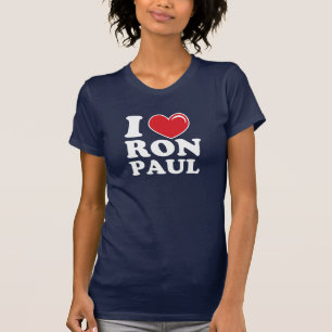 Camiseta I corazón Ron Paul