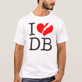 Camiseta I (corazón roto) DB Light T-Shirt