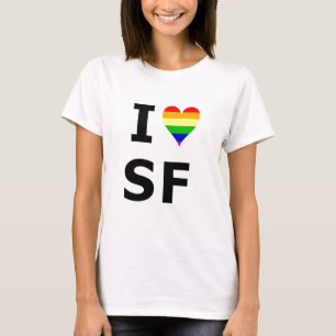 Camiseta I corazón San Francisco del gay