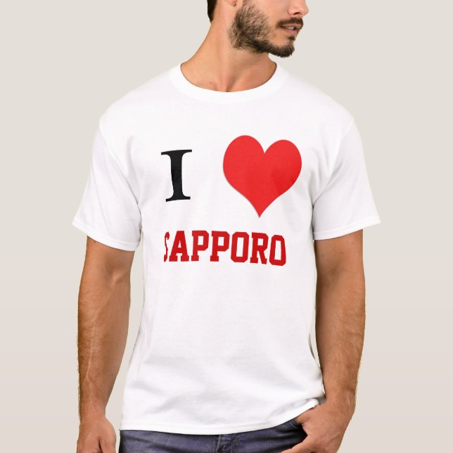 Camiseta i corazón Sapporo (Anverso)