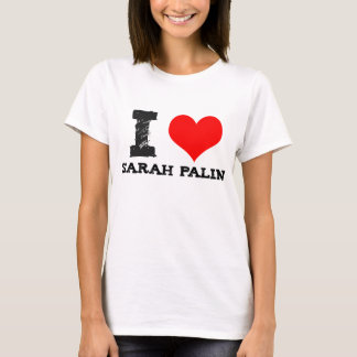 Camiseta I corazón Sarah Palin