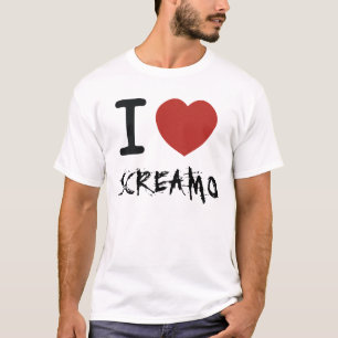 Camiseta I corazón SCREAMO