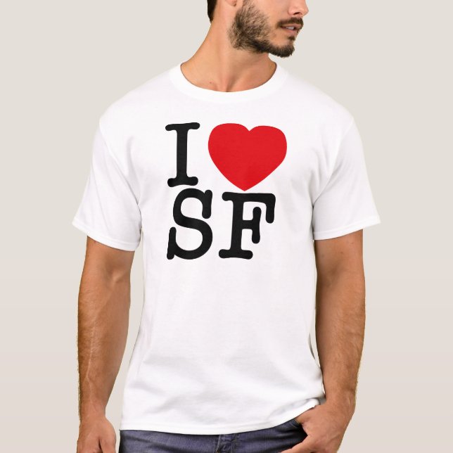 Camiseta I "corazón" SF (Anverso)