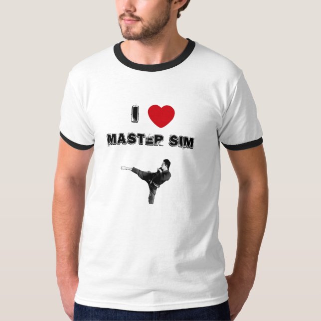 Camiseta I corazón Sim principal (Anverso)