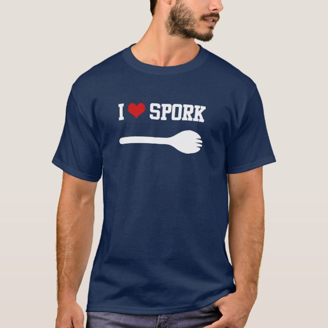 Camiseta I corazón Spork (Anverso)