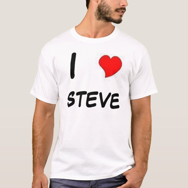 Camiseta i corazón steve (Anverso)