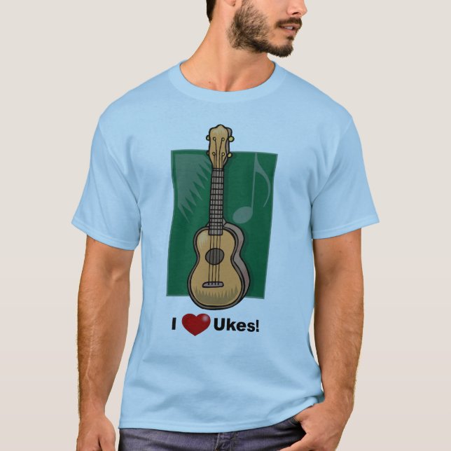 Camiseta I (corazón) Ukes (Anverso)