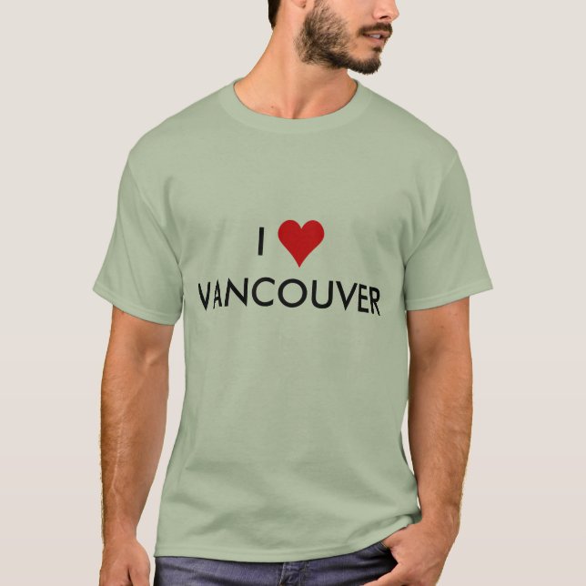 Camiseta i corazón Vancouver (Anverso)