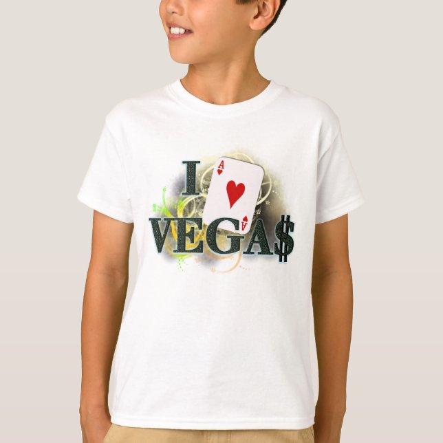 Camiseta I corazón Vegas (Anverso)