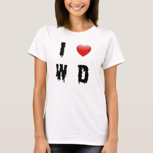 Camiseta I corazón WD