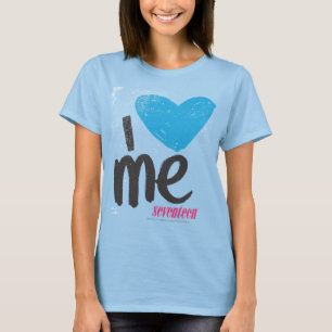 Camiseta I corazón yo aguamarina