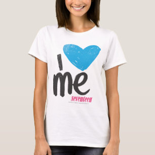 Camiseta I corazón yo aguamarina